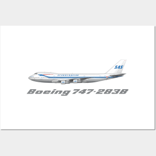 SAS Scandinavian 747-228 Tee Shirt Version Posters and Art